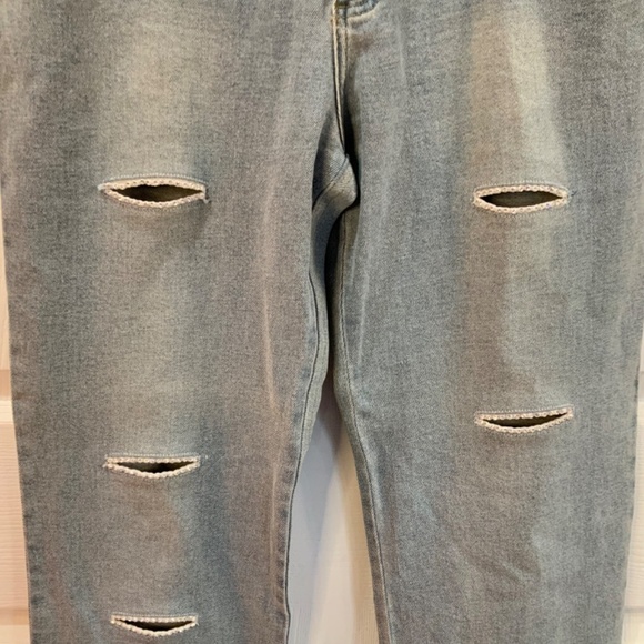LANA ERICA RHINESTONE CUT OUT JEANS SIZE 10 - Picture 7 of 13